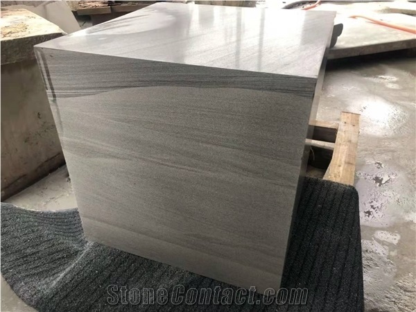 Grey Wood Grain Marble Tiles, China Grey Marble