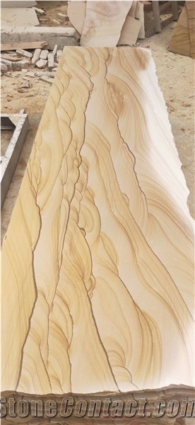 Landscape Sandstone Tile Wall Panel