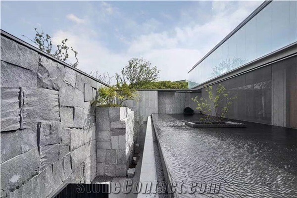 Natural Split Stone for Water Feature