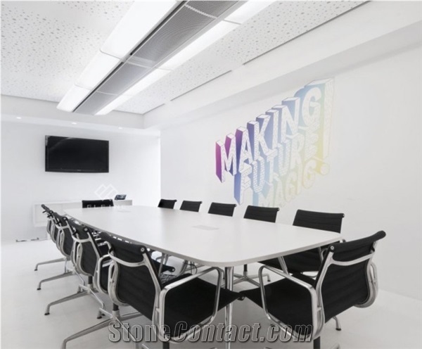 High End New Style Artificial Marble Conference Table for 16 Person