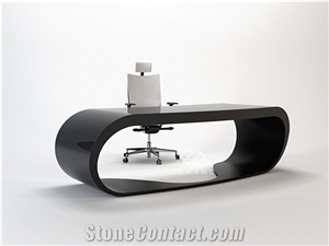Top Quality Solid Surface Unique Modern Office Desk Set Top Quality Solid Surface Unique Modern Office Desk Set