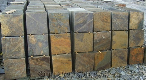 Slate Tiles, Slate Stone Wall and Foor Tiles
