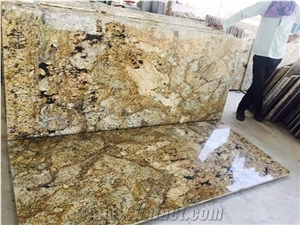 Alaska Gold Granite Slabs