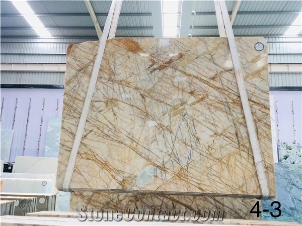 Golden Babylon Marble for Wall Cladding