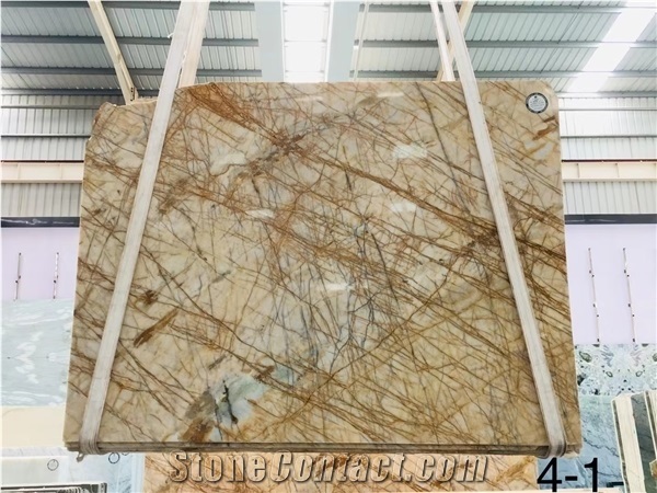 Golden Babylon Marble for Wall Cladding