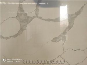 Artificial Engineer Calacatta Quartz Slabs