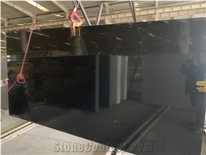 Balck Sparkle Quartz Slabs Engineer Stone for Kitchen Slabs