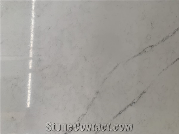 Calacatta Quartz Stone Quartz Kitchen Slab Surface