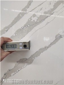 Calacatta White Engineer Slabs for Countertop and Vanity Top