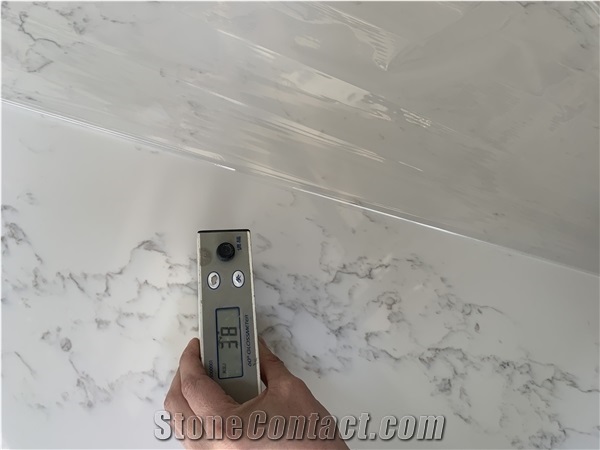 Calacatta White Engineer Surface Stone Quartz Slabs