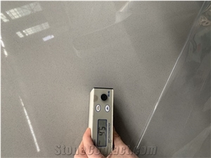 Gery Color Quartz Slabs for Countertop and Vanity Top