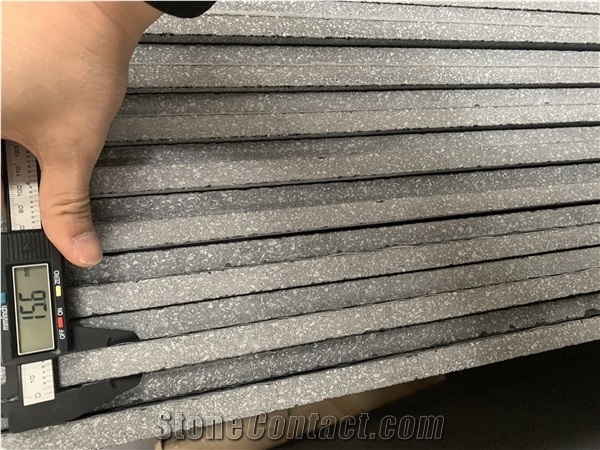 Sparkle Balck Quartz Stones Engineer Slabs for Countertop