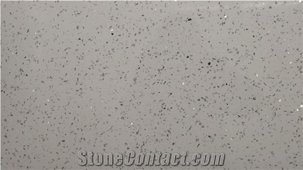 Sparkle White Quartz Stone Crystal White Quartz Slab