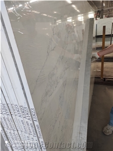 Wholesale Calacatta Quartz Stones Engineer Slabs