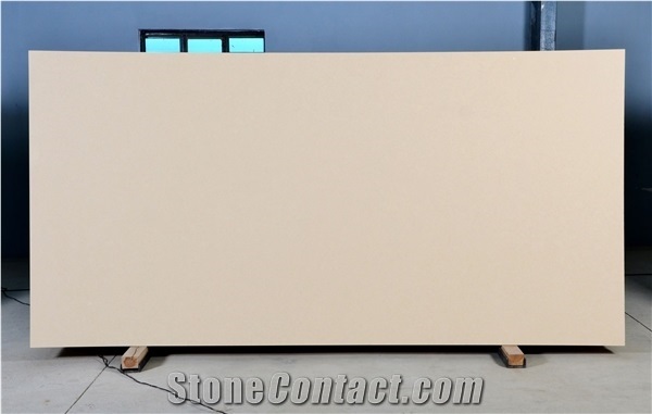Cielo Beige Quartz Slabs