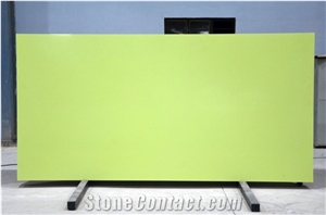 Lemon Grass Quartz Slabs - Cielo Lemon Quartz