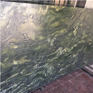 Birjand Green Marble Slabs, Granite Forest Green Birjand