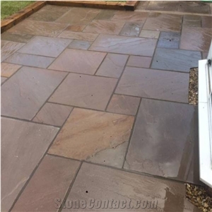 Autumn Brown Sandstone Tiles & Slabs India