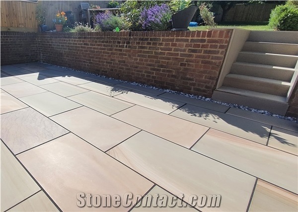 Autumn Brown Sandstone Tiles & Slabs India