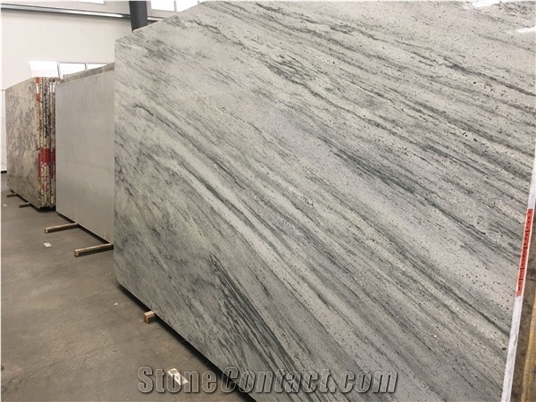 River Grey Granite Slab