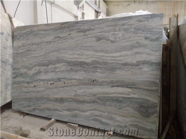 River Grey Granite Slab