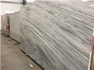 River Grey Granite Slab