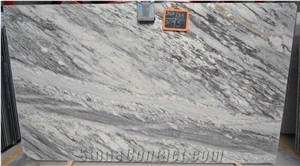 River White Granite Slab