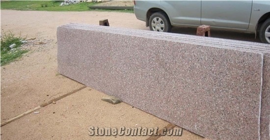 Rosy Pink Granite Slab