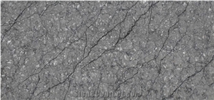 8716 Thunder Grey Quartz Slabs, Artificial Quartz