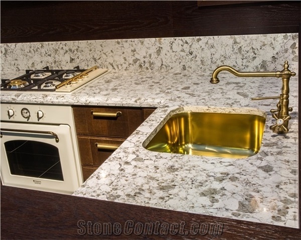 Bq9418/ Natural Collection/ Vietnam Quartz Stone Slabs