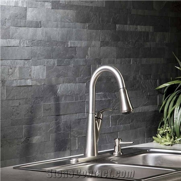 Roof Black Slate Stone