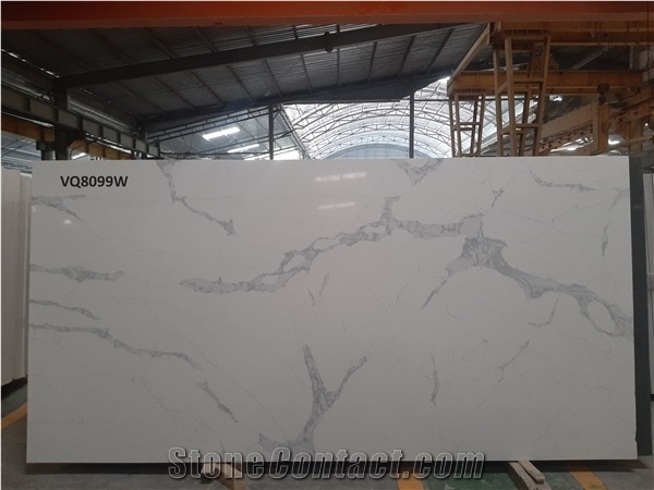 Vq8099 Calacatta Collections Vietnam Stone Quartz