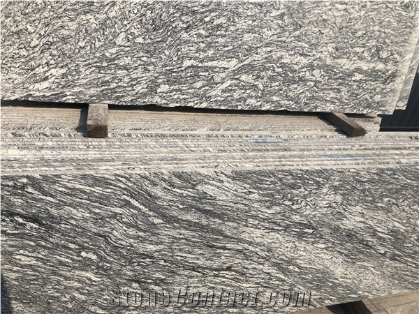 Wooden Veins White Granite/Vietnam Granite Stone