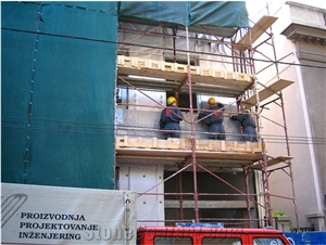 Microthin Stone Honeycomb Panel with Fiberglass for Exterior