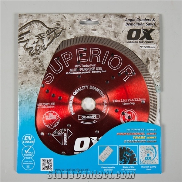 Ox Red Superior Turbo Blade