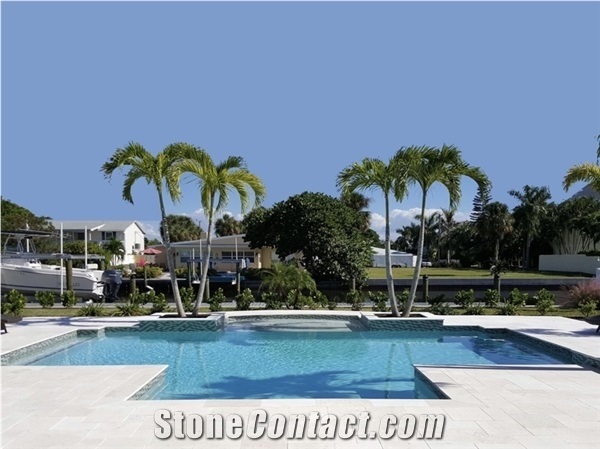Tumbled Shellstone, Coral Stone Pool Pavers