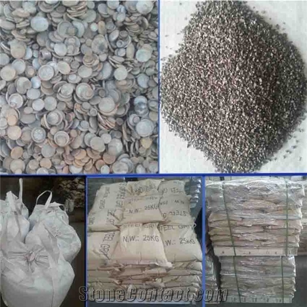 Bearing and Angular Steel Grit for Granite Saw