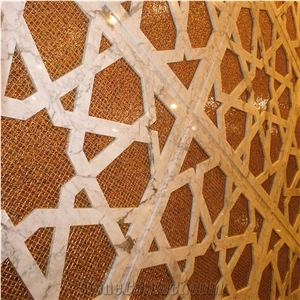 Marble and Glass Mosaic Tiles