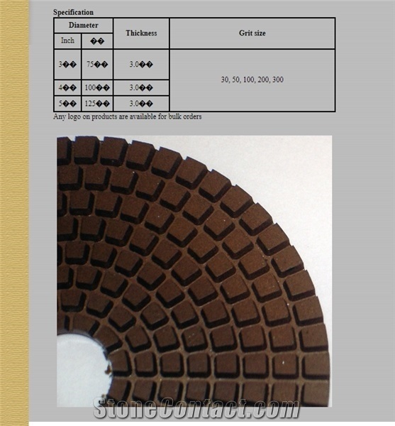 Copper Polishing Pads-Diamond Flexible Polishing Discs
