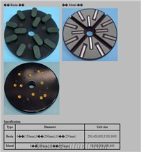 Polishing Discs for Radial Arm Machine