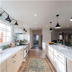 Calacatta Series Quartz Kitchen Countertops