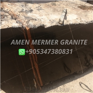 Black Aziza Marble Blocks, Sahara Black Marble Blocks