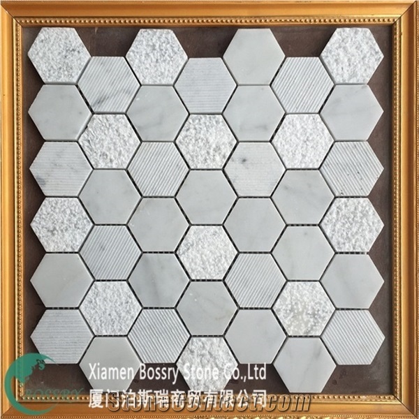 Marble Mosaic Tile Backsplash