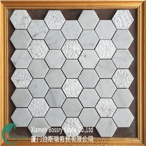 Marble Mosaic Tile Backsplash