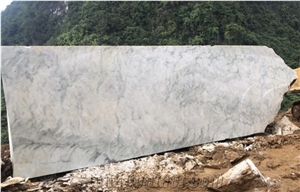 White Green Vein Marble Blocks