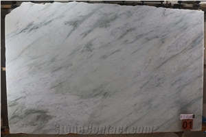 White Grey Green Vein Marble Blocks