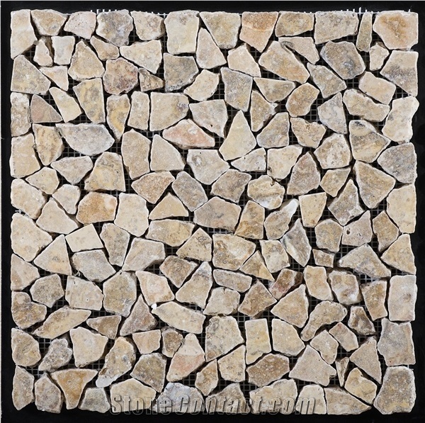 Scabos Travertine Mosaic