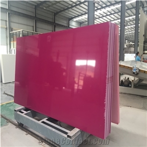 Sparkling Red Quartz, Red Quartz Slabs