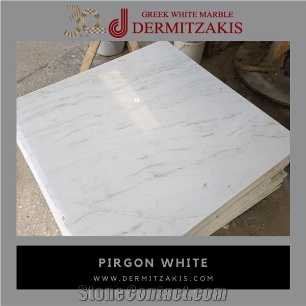 Pirgon White Marble Slabs & Tiles