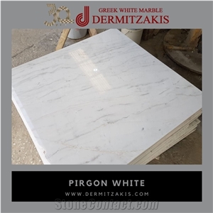 Pirgon White Marble Slabs & Tiles
